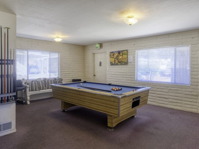 billiards room